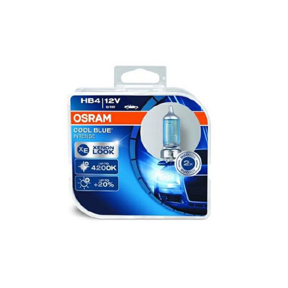 Osram CoolBlue Intense HB4 autopirnid, 2 tk 12 V/51 W