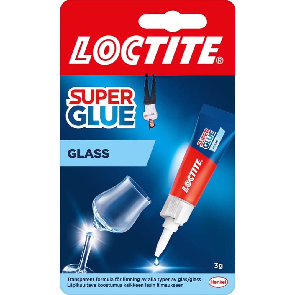 LOCTITE Super Glue Glass lasiliima 3 g