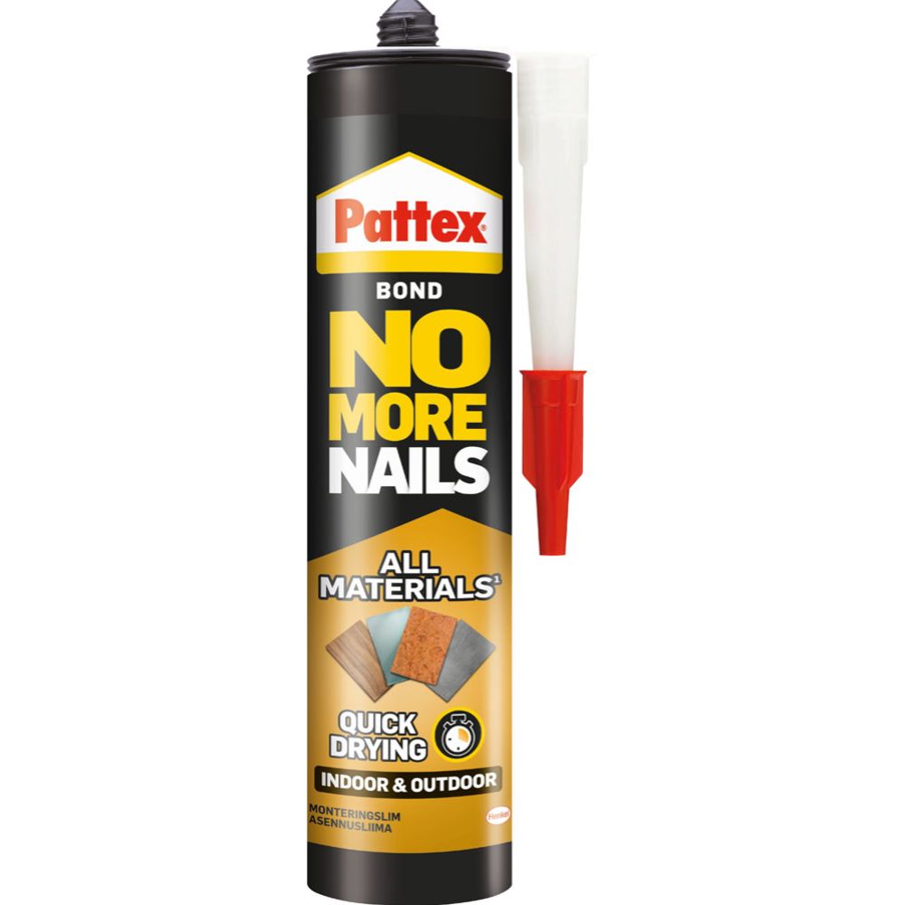 Pattex No More Nails Quick Drying asennusliima 280 ml