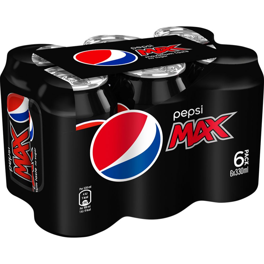Pepsi Max 0,33 l 6-pack