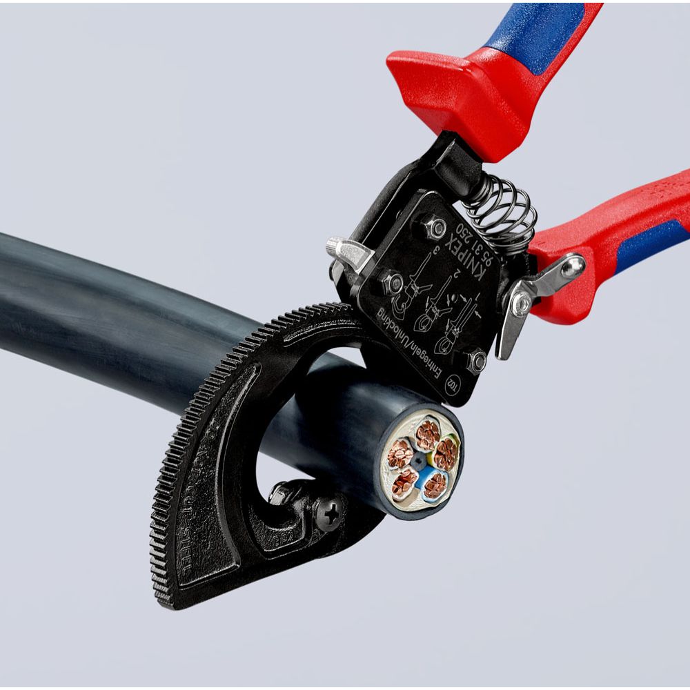 Knipex® 95 31 250 kabelsax med spärr 250 mm max 32 mm Cu+Al