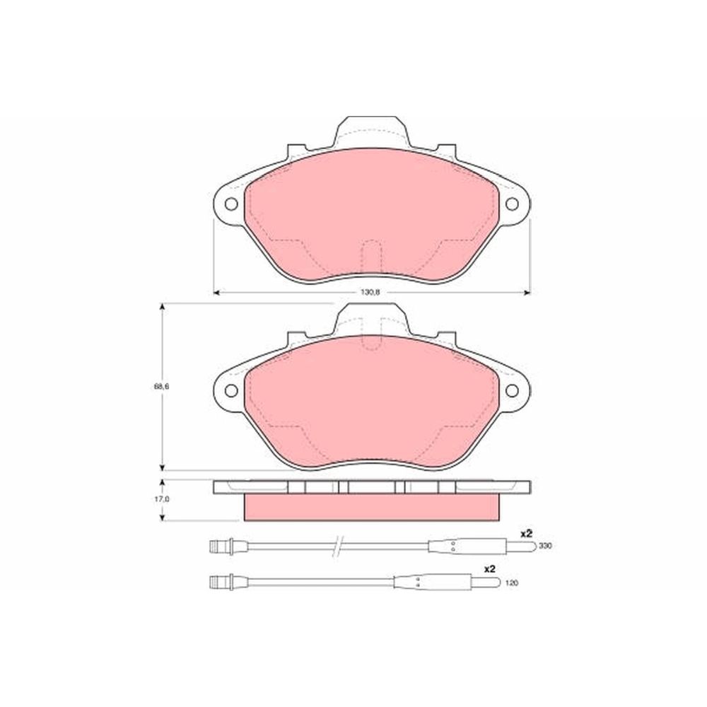 Piduriklotside komplekt 97-23018