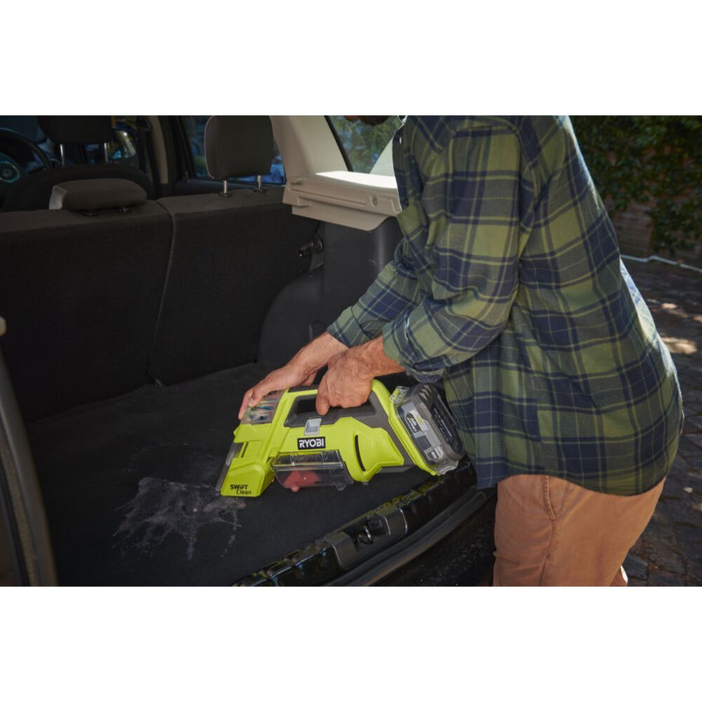 Ryobi ONE+ Swift Clean akutekstiilipesur, RDC18-0 korpus