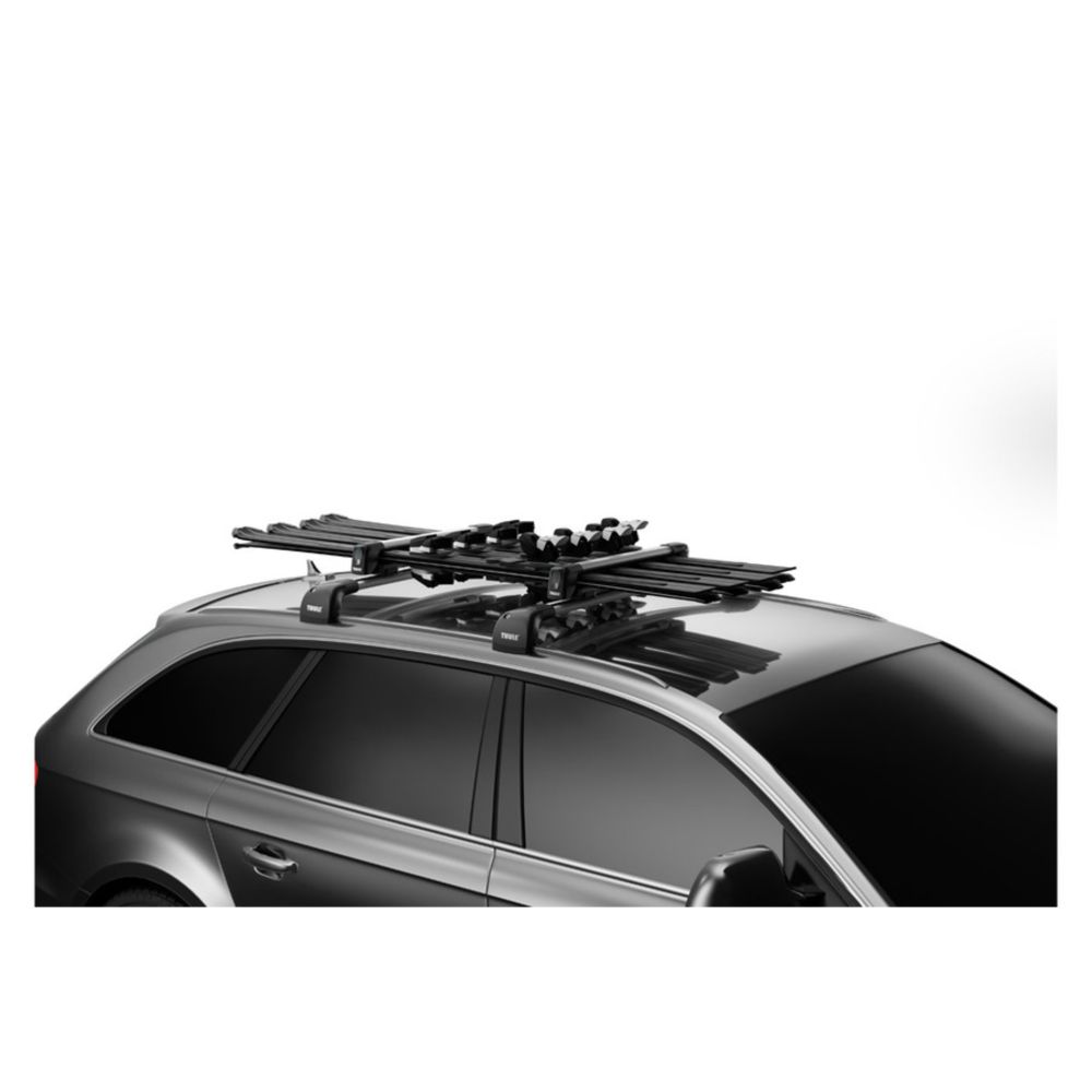 Thule SnowPack M 7324 suksiteline neljälle suksiparille