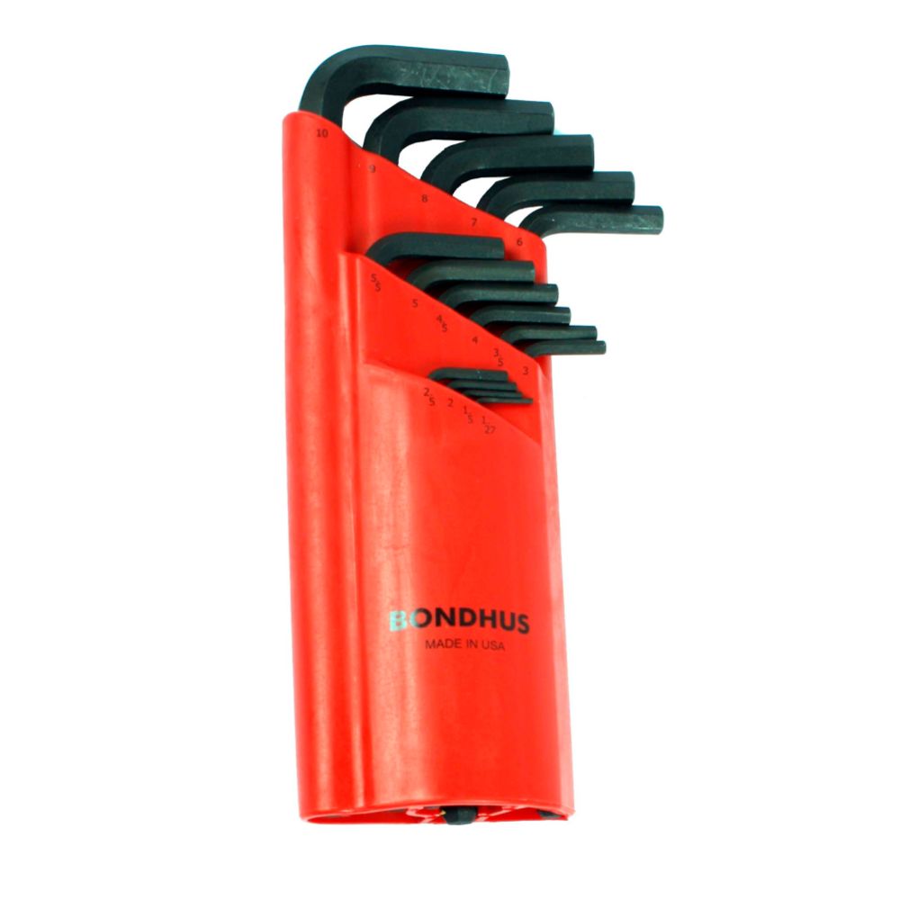 Bondhus BLX15M kuuskantvõtmete komplekt 1,27-10 mm 15 osa