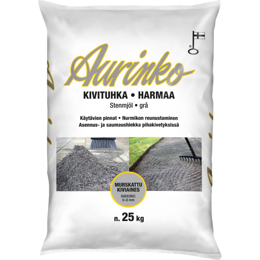 Aurinko kivituhka 25 kg