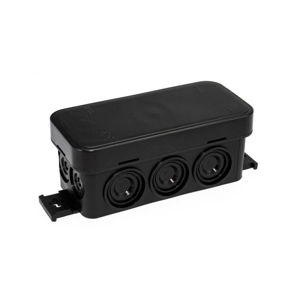 Harju Hiili harukarp, 90 x 43 x 39 mm, IP55, must