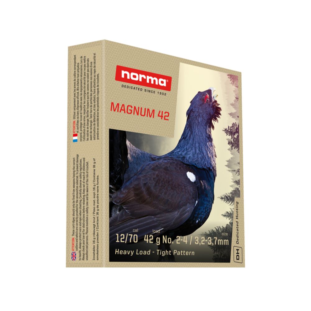 Norma Magnum 12/70 42G US2+4 DUPLEX 10st