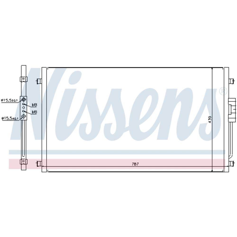 Kliimaseadme kondensaator 30-00372