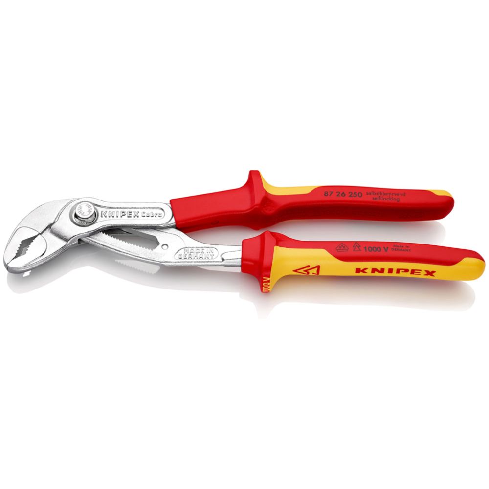 Knipex® 87 26 250 Cobra VDE liugühendusega tangid 250 mm