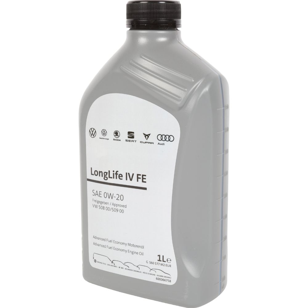 VAG LongLife IV FE 0W-20 VW 508 00/509 00 motorolja 1 L
