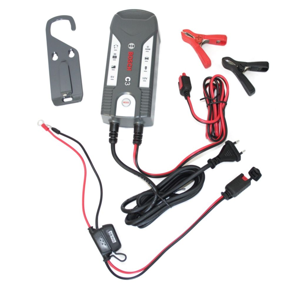 Bosch akulaadija, C3, 6—12 V / 3,8 A