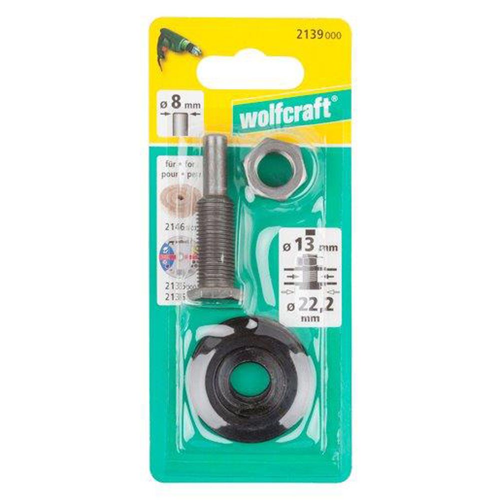 Wolfcraft® laikanpidin porakoneelle 22,3 mm / 13 mm