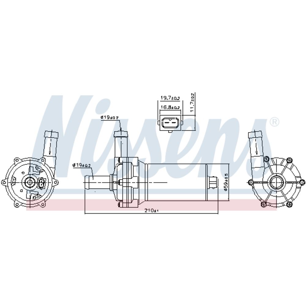 Vattenpump 30-03595