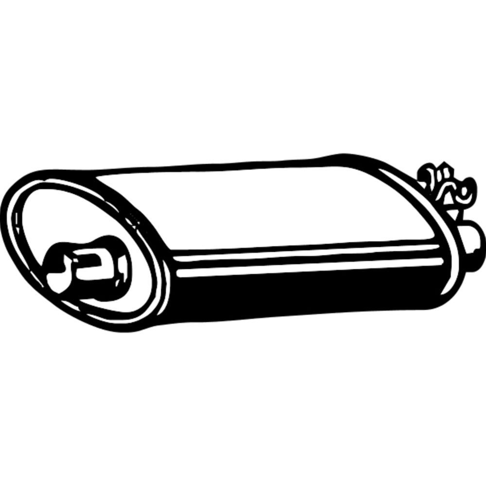 Bakre ljuddämpare 14-7759