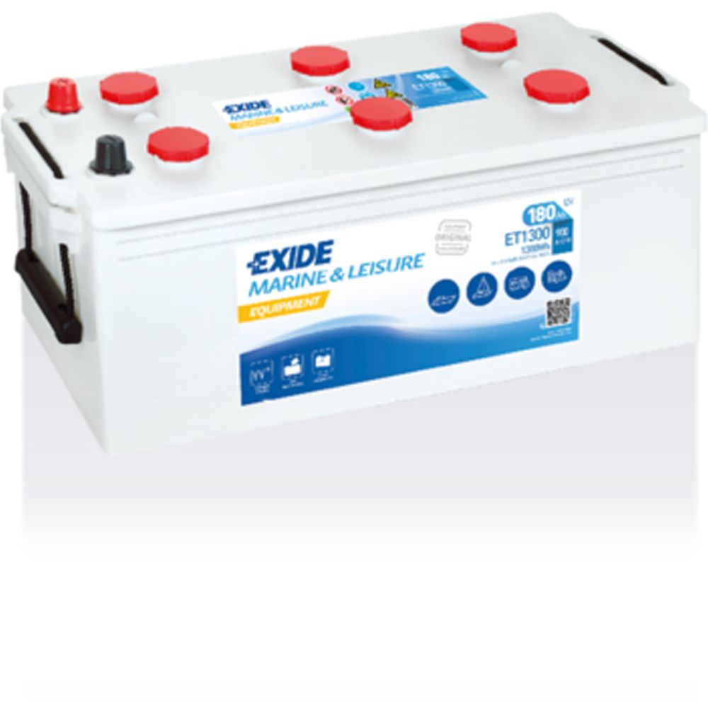 Exide Equipment ET1300 180Ah/900A/1300Wh akku P515xL225xK225
