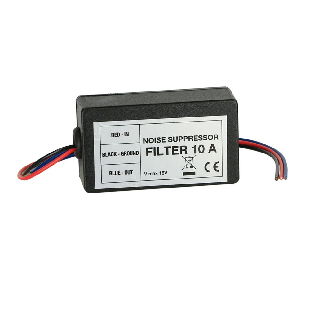 Störningsfilter 12 V/24 V