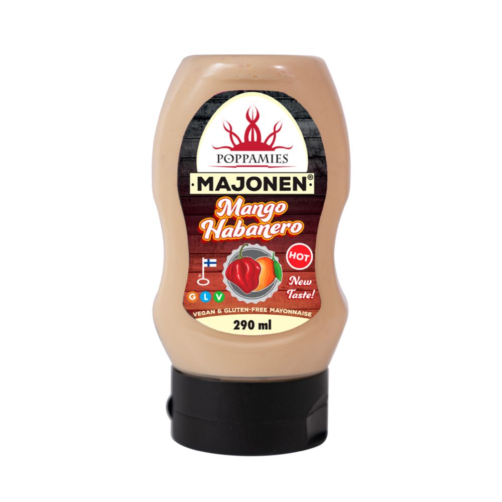 Poppamies Majonen Mango Habanero majoneesi 290 ml