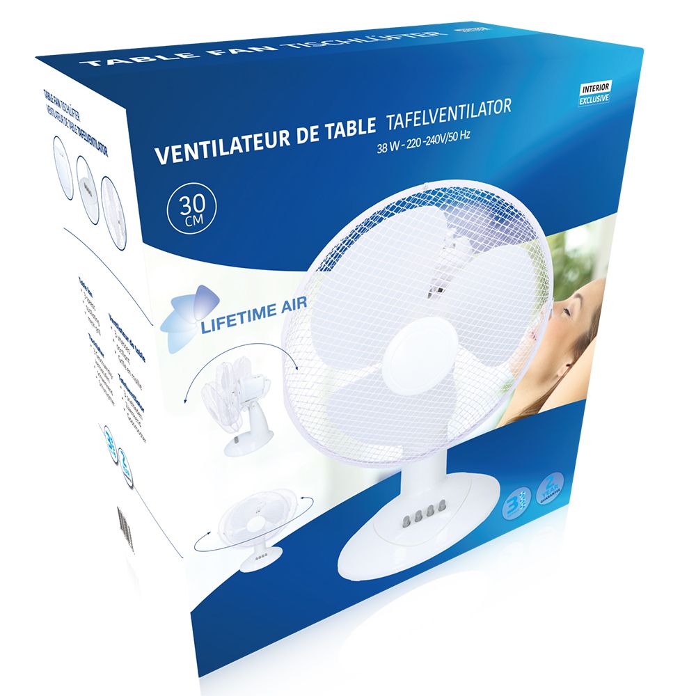 Lauaventilaator 30 cm