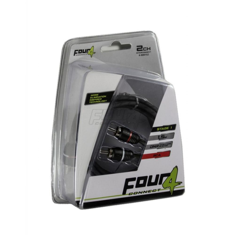 FOUR Connect stage1 RCA-juhe 1,5 m