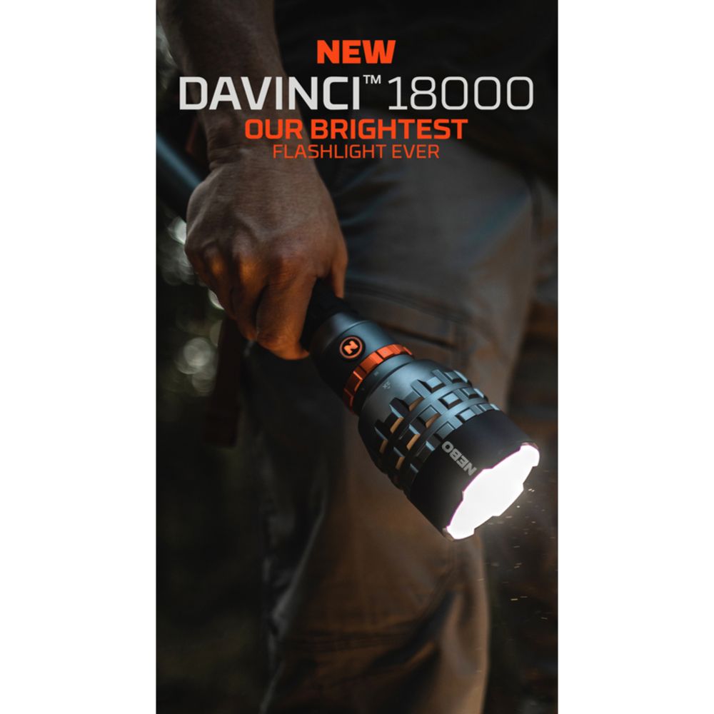 Nebo Davinci 18000 taskulamppu