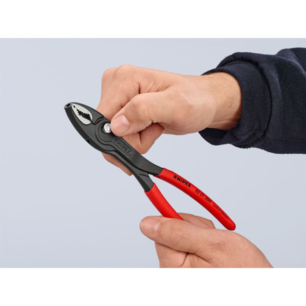 Knipex® 82 01 200 TwinGrip topeltliigendiga näpitsad 200 mm
