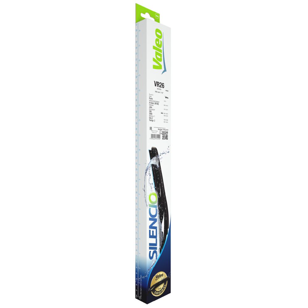 Valeo Silencio VM26/VR26 torkarblad bakruta 30 cm