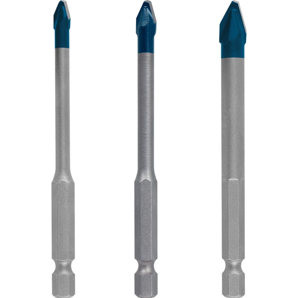 Bosch EXPERT HardCeramic borrset HEX-9, 5/6/8 mm 3 st.