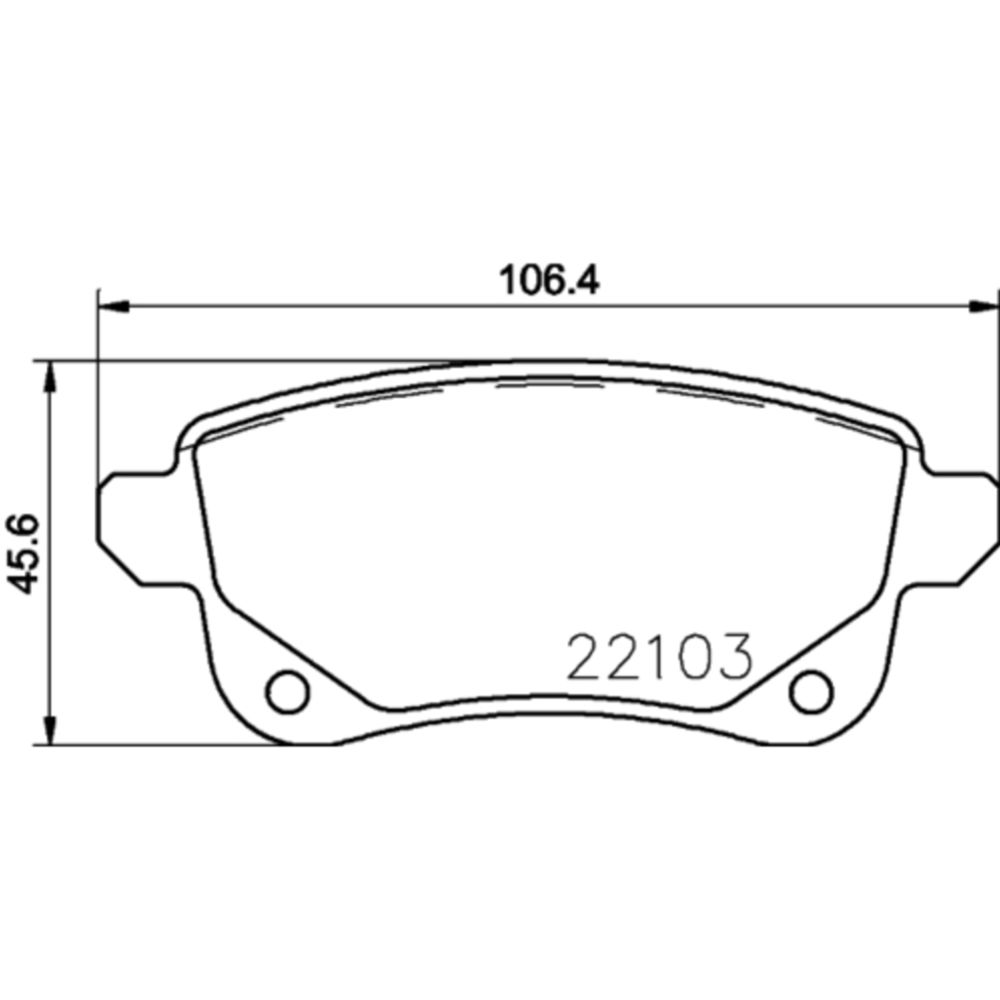 Piduriklotside komplekt 22-0545