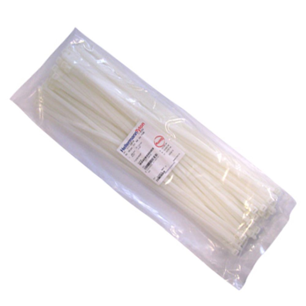 HellermannTyton buntband 460 x 7,6 mm vit 100 st.