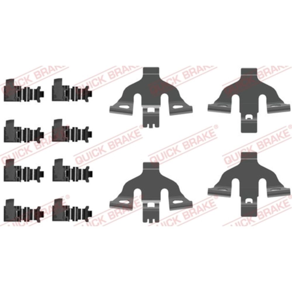 Jarrupalojen asennussarja 23-01676