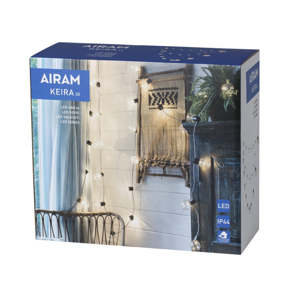 Airam Keira ljusslinga 30 IP44
