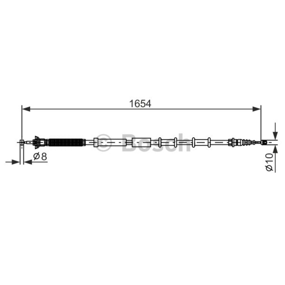 Käsijarruvaijeri 24-7891