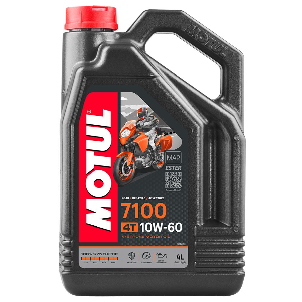Motul 7100 10W-60 4T täyssynteettinen 4L