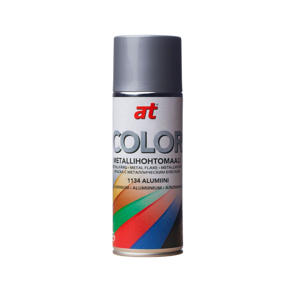 AT-Color metallikvärv, alumiinium, 400 ml