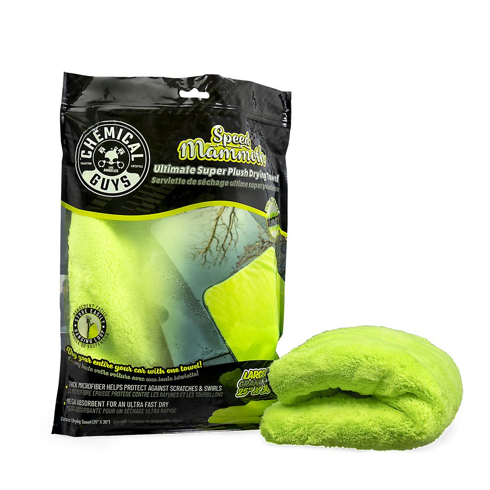 Chemical Guys Speed Mammoth Ultimate Super Plush kuivausliina 63 x 76 cm