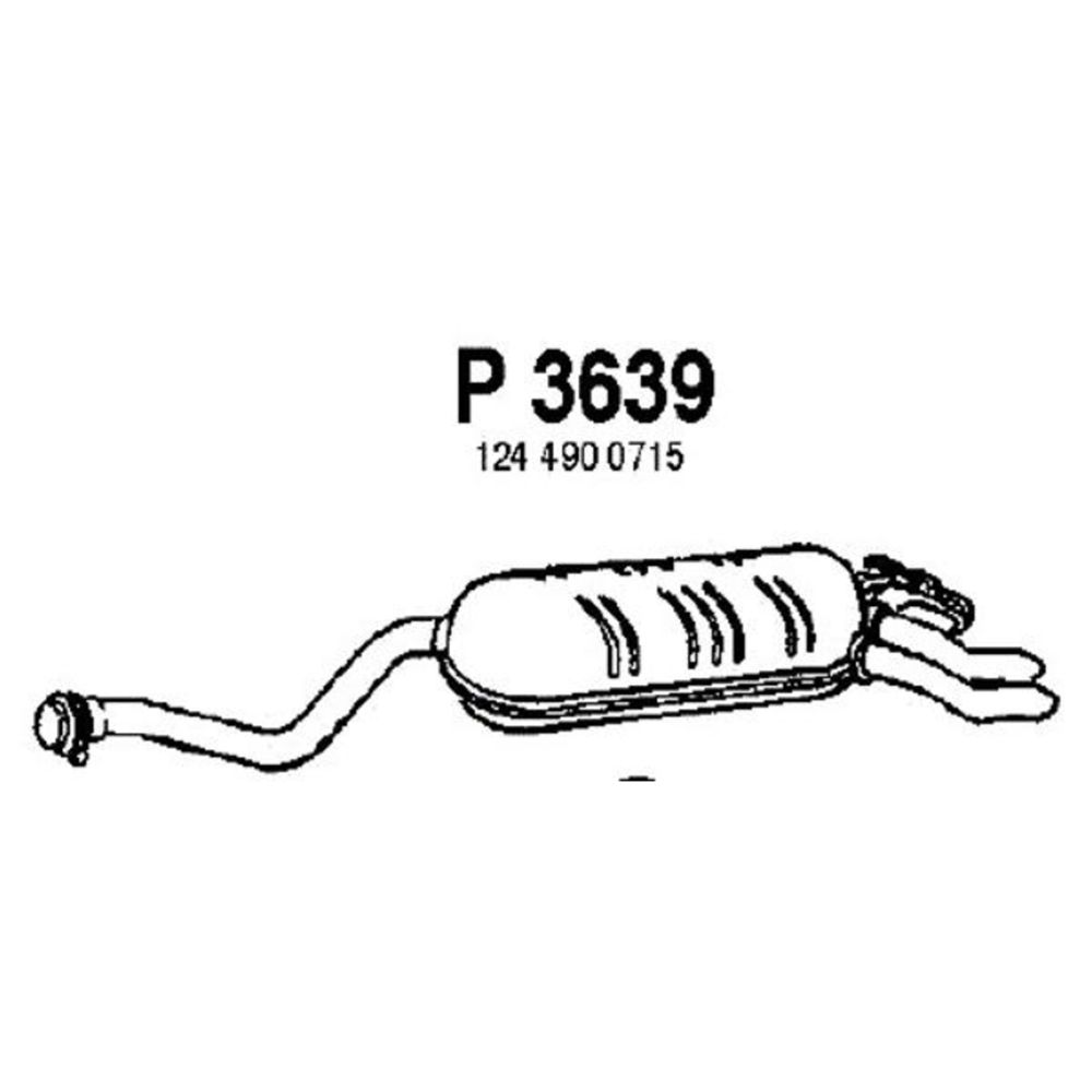 Takaäänenvaimentaja 14-3639