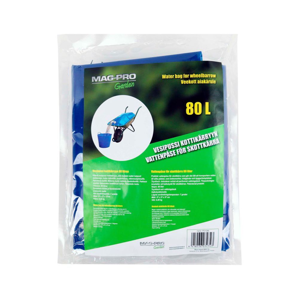 Mag-Pro Garden vesipussi kottikärryyn 80 l