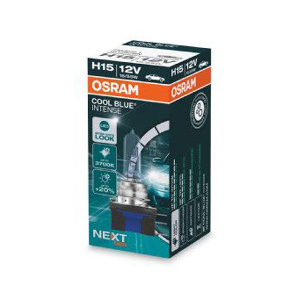 Osram CoolBlue Intense NextGen H15-polttimo 12V 55/15W