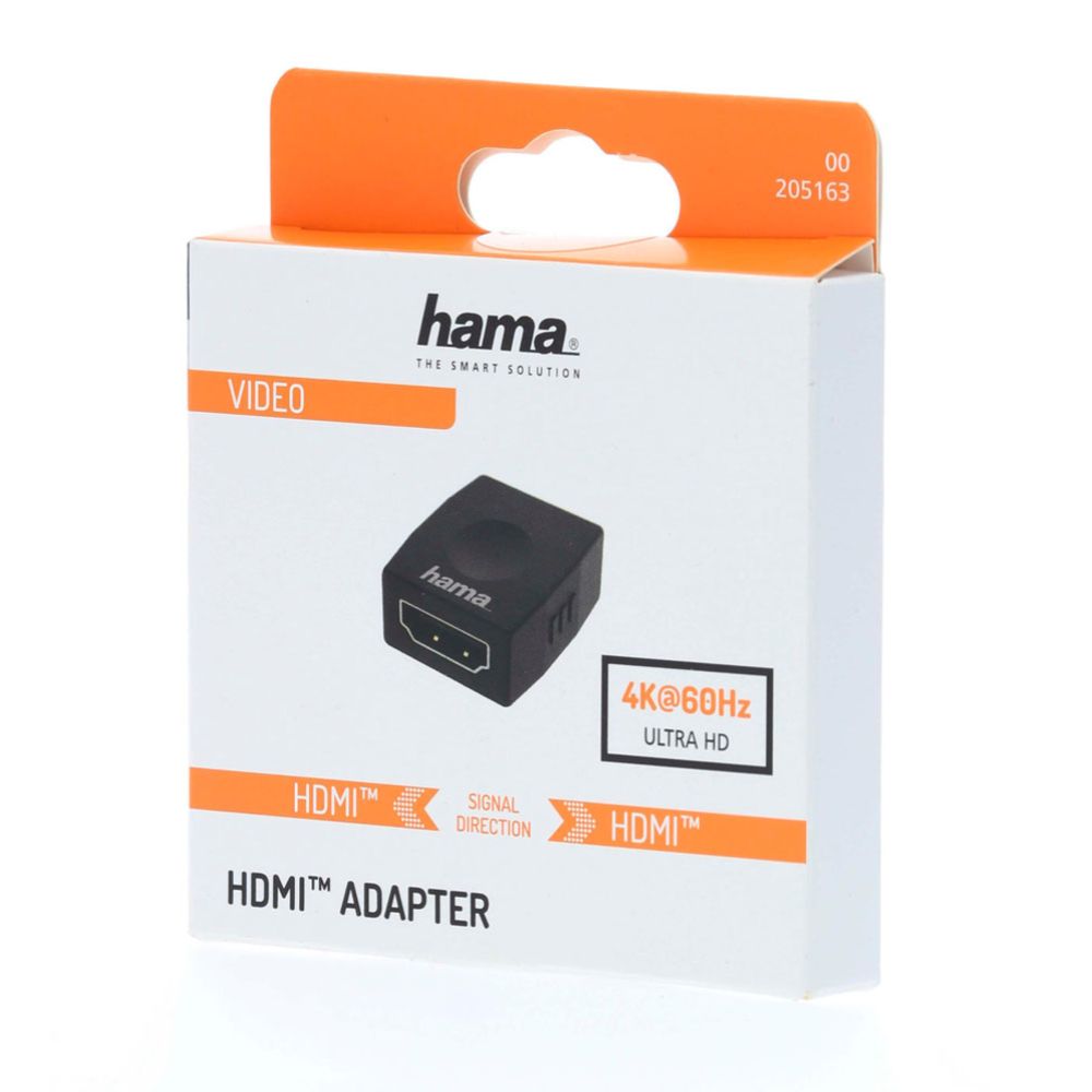 Hama HDMI™-adapteri, HDMI™ naaras - HDMI™ naaras, 4K