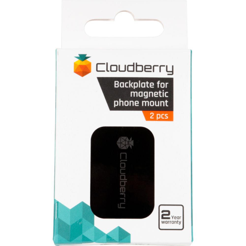 Cloudberry MP-76 magnetiska mobilfästeplattor 2 st.