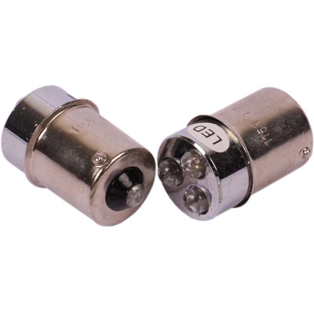 BA15s 3 x LED-pirnid, 2 tk, valge 12 V, EI SOBI TEELIIKLUSESSE