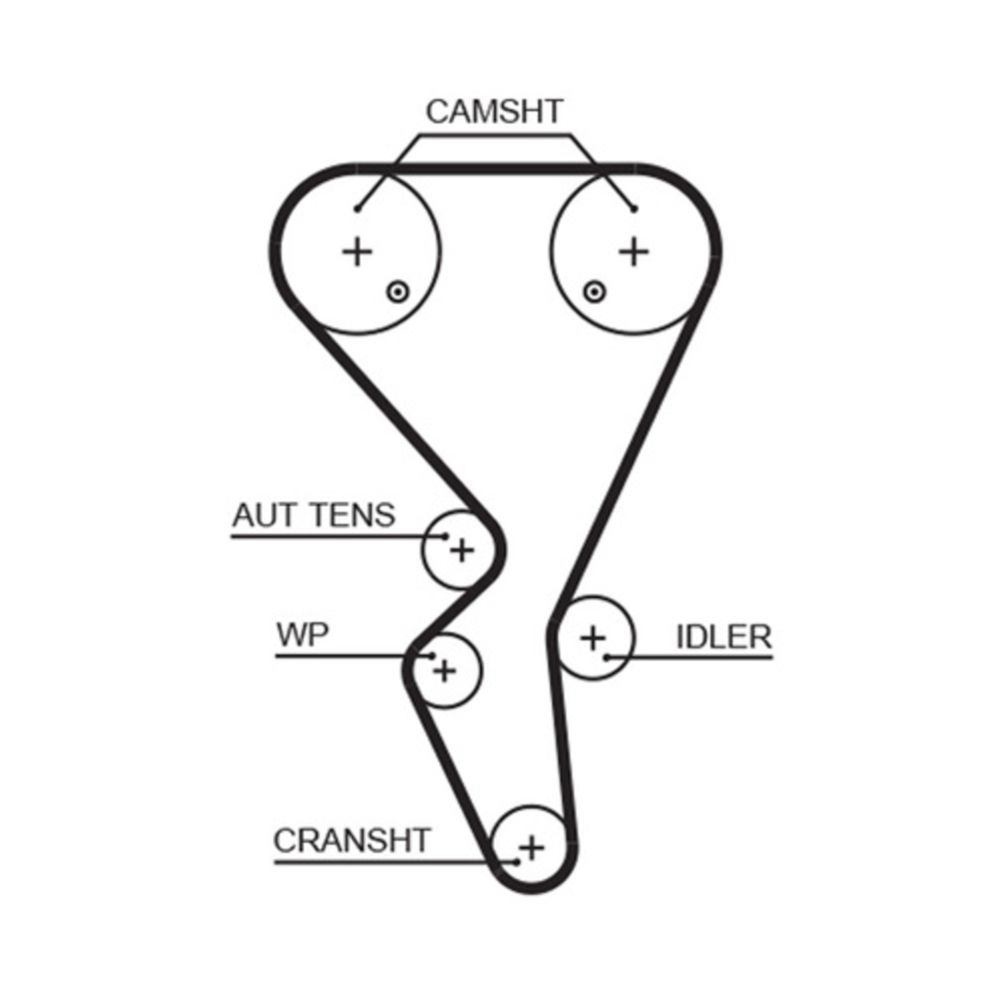 Vattenpump + kuggremssats 25-9536