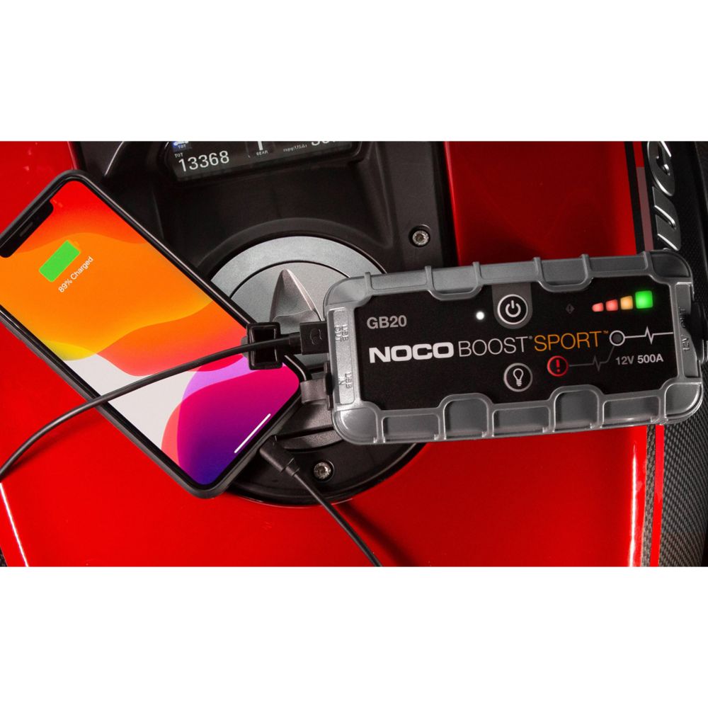 NOCO Boost Sport GB20 starthjälp/powerbank 500 A 12 V