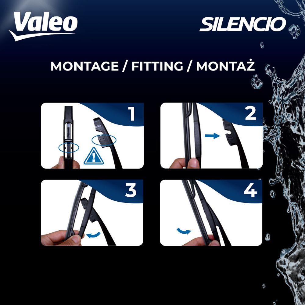 Valeo Silencio VR56 takalasinpyyhin
