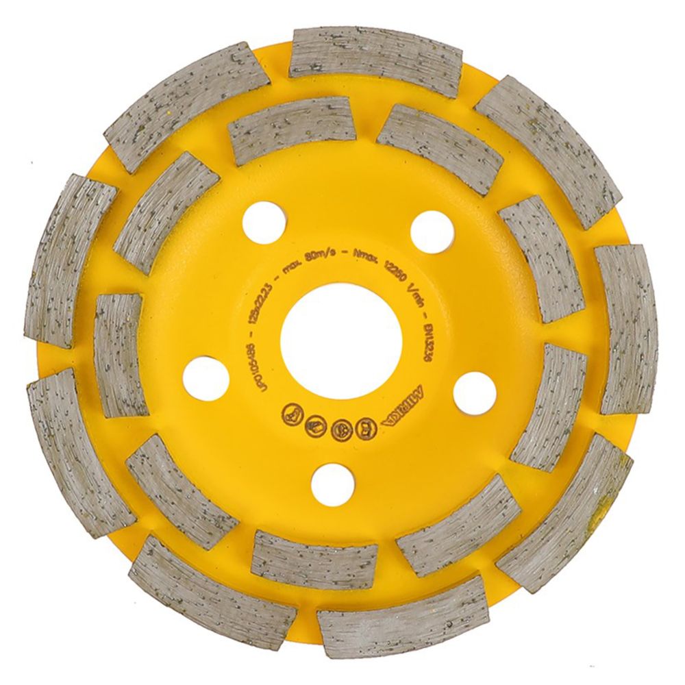 Mirka Diamond DIY diamantslipskål 2 rader 125 mm