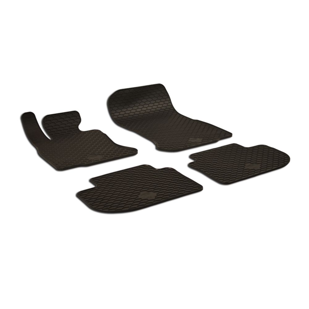 Kummimattide komplekt BMW 6-seeria F06 2012- kumm must