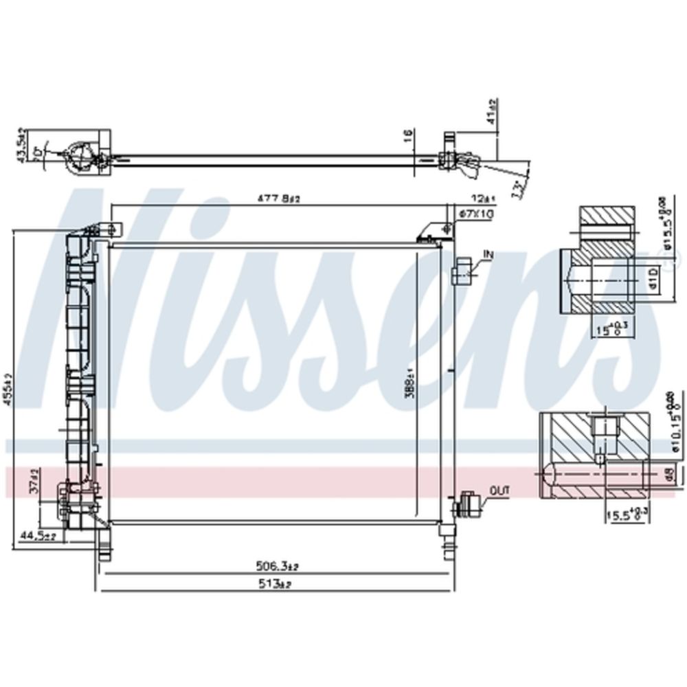 Kliimaseadme kondensaator 30-00416