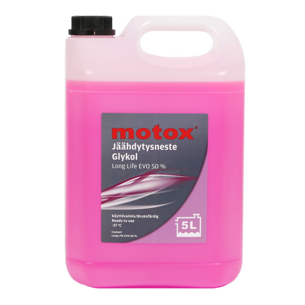 Motox -37°C Long life G12 EVO lilla jahutusvedelik, 5 l