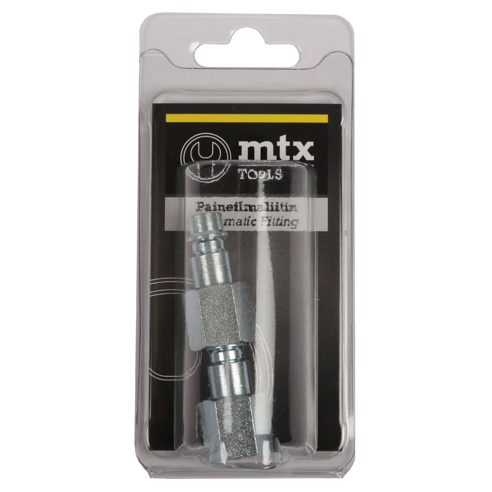 MTX Tools nippel 1/4" invändig gänga 2 st